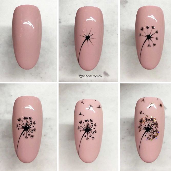 Blow Ball Nails Art #blowball