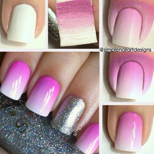 Gradient Nail Art