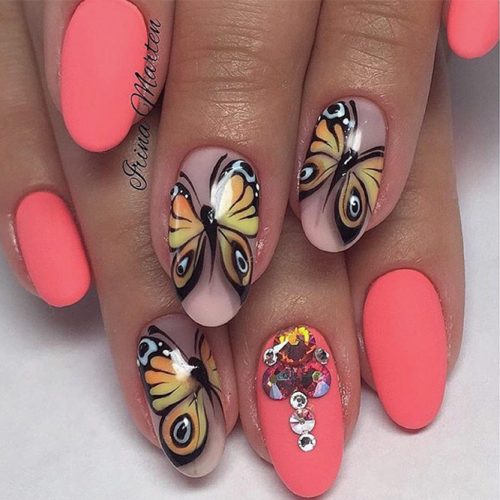 Butterfly Nail Art