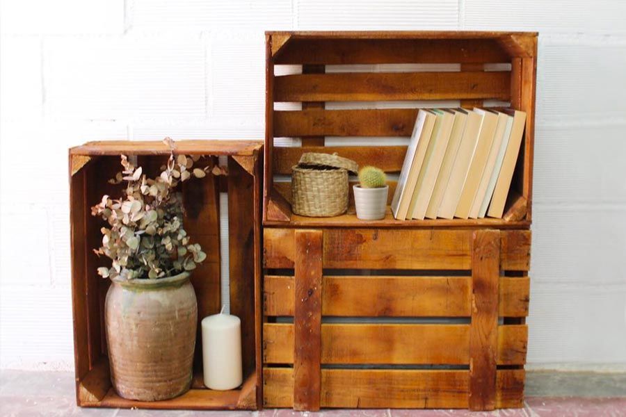 Creative Ideas with Storage Crates for Your Home