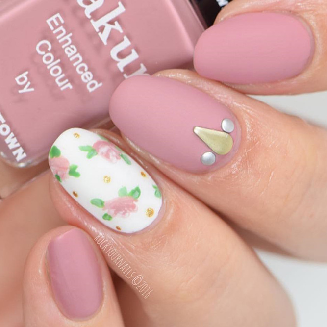 Florals Nail Design