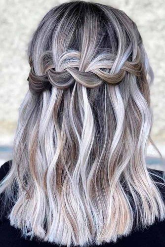 Braided Crown Hairstyle #ashhair #braidedhair