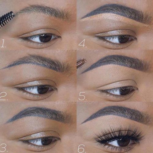 Eyebrows Tutorial For Dark Skin Tone #darkskintone