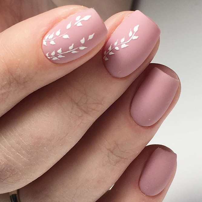 Patterned Nude Nail Designs picture 5