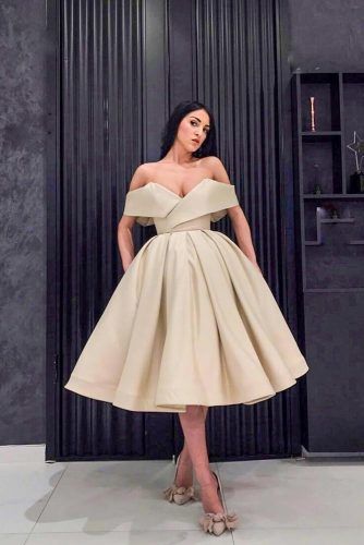 Nude Off Shoulder Dress #offshoulderdress