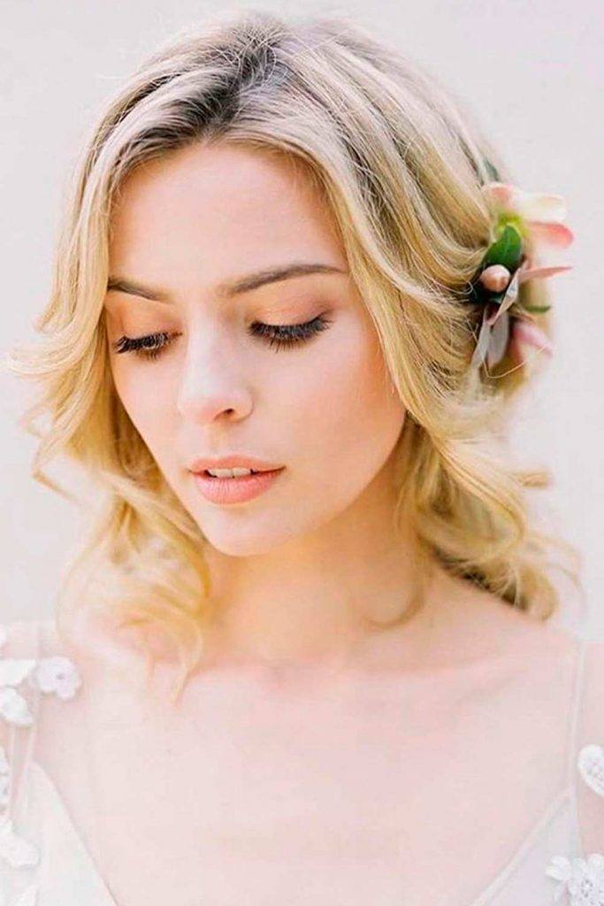 Wedding Half-Up For Blonds #blondehairstyles #easyhairstyles