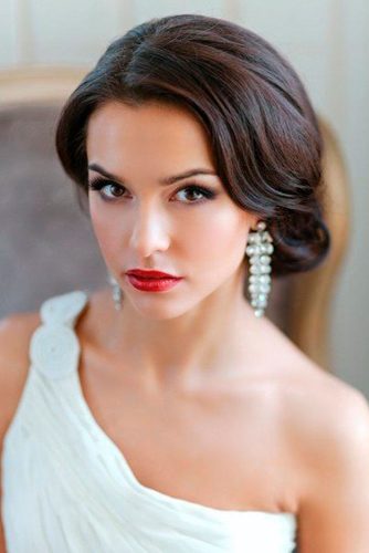 Cute Short Hairstyles for Beautiful Brides picture 5