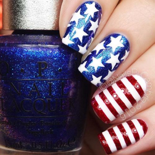 Gorgeous 4th of July nails for Your Patriotic Mood | Glaminati.com