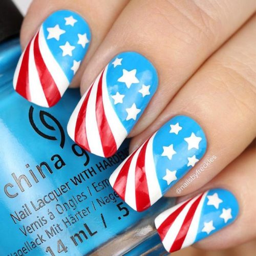 Gorgeous 4th of July nails for Your Patriotic Mood | Glaminati.com