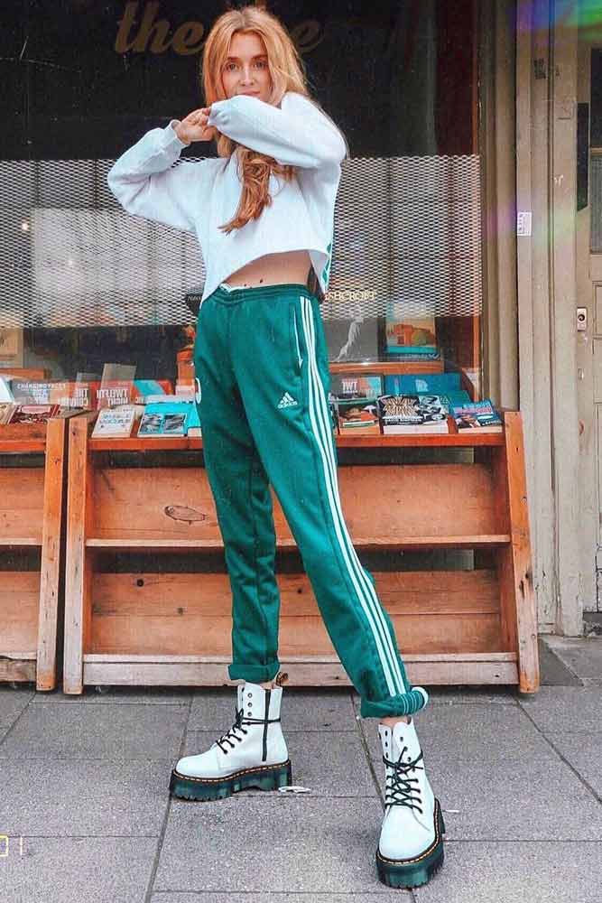 shoes to wear with adidas pants