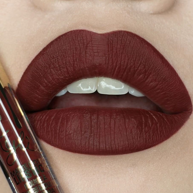 Sexy Maroon Matte Lipstick - Choose your Favorite Shade picture 2