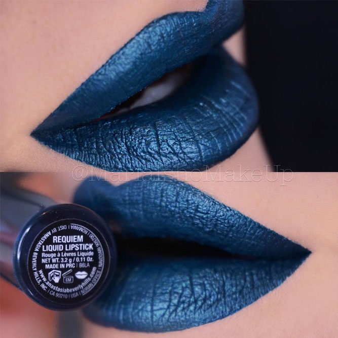 42 Blue Lipstick Shades We're Falling For This Season