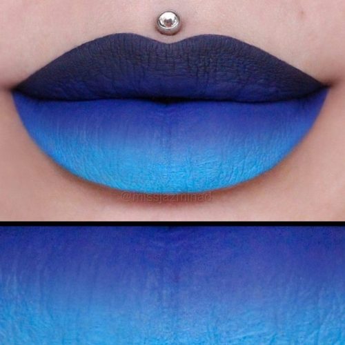 Beautiful Blue Lipstick Shades picture 5