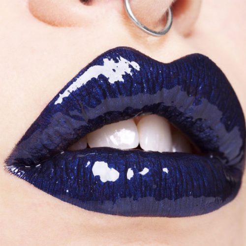 Fantastic Blue Lipstick Makeup picture 6