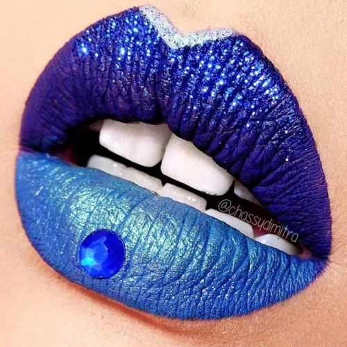 Stunning Makeup Ideas with Blue Lipstick picture 4