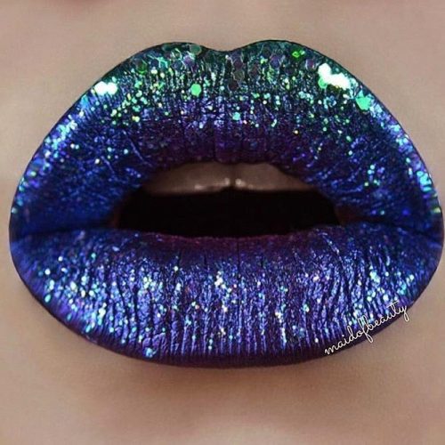 Stunning Makeup Ideas with Blue Lipstick picture 3