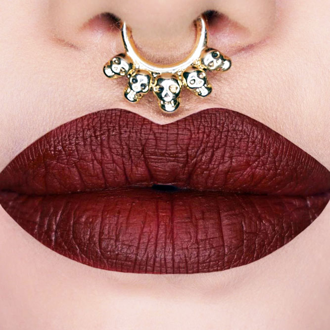 36 Variations Of Burgundy Lipstick Matte for All Skin Tones