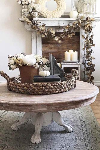 Wooden Vintage Coffee Table Design #vintagecoffeetable