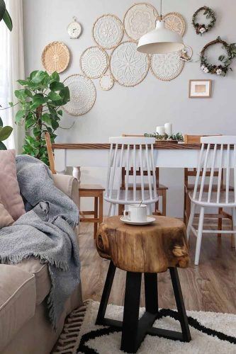 Rustic Minimalist Coffee Table Design #rusticcoffetable