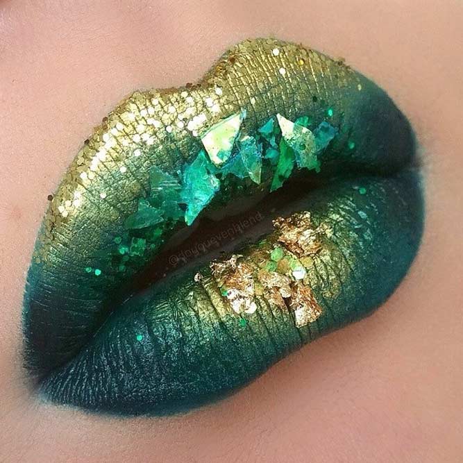 42 Magical Shades of Green Lipstick