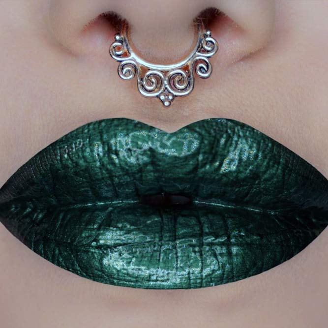 42 Magical Shades Of Green Lipstick