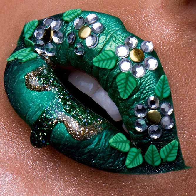 42 Magical Shades Of Green Lipstick