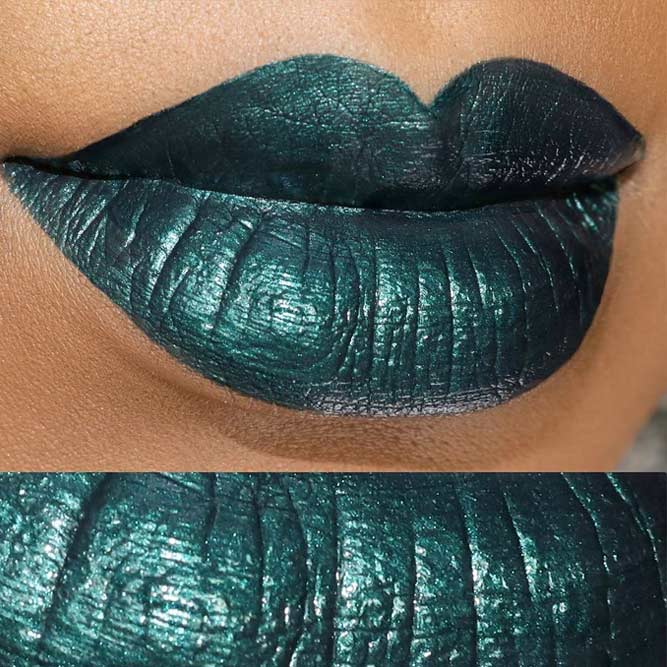 42 Magical Shades Of Green Lipstick