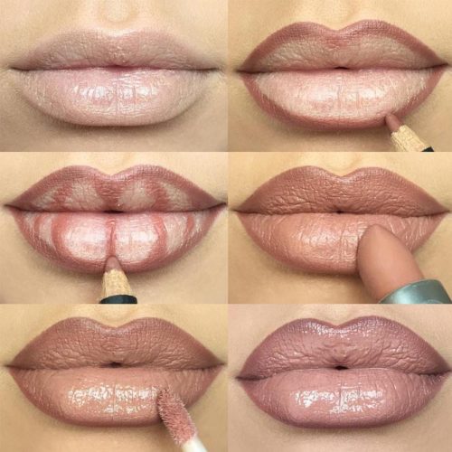 Lips Makeup Ideas Step by Step picture 1