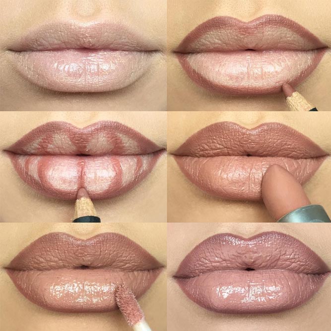 Lips Makeup Ideas Step by Step picture 1