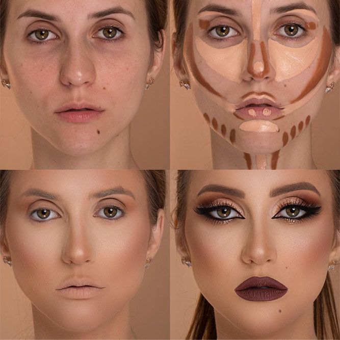 Face Contour Tutorial #contourmakeup