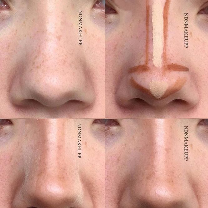 Nose Contour Tutorial #stepbystep #nosemakeup