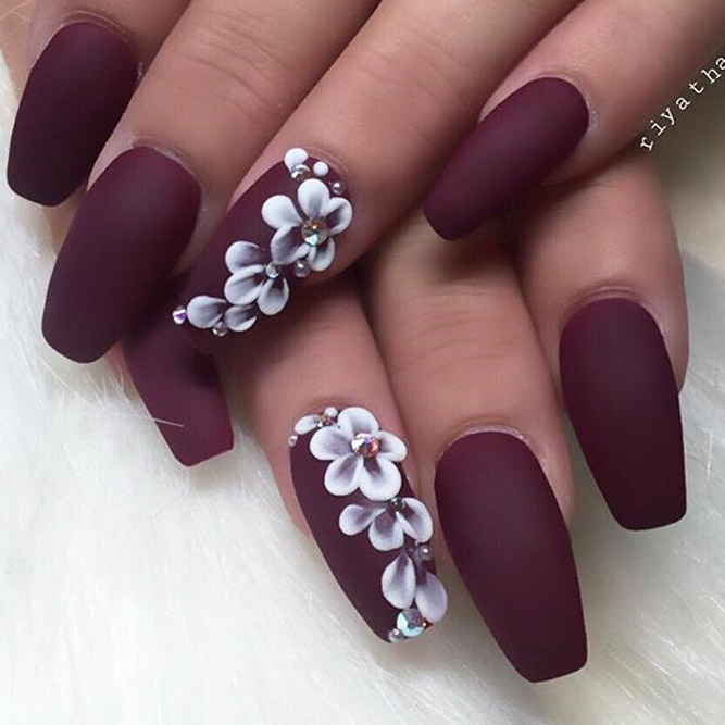 Flowers Nail Art