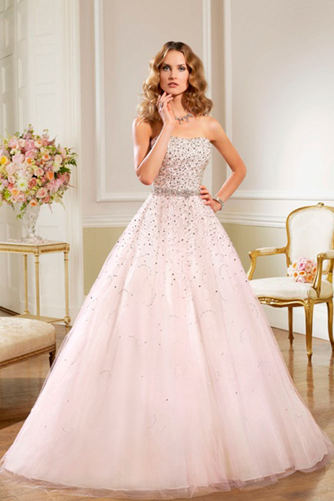 30 Luxurious Pink Wedding Dress Designs