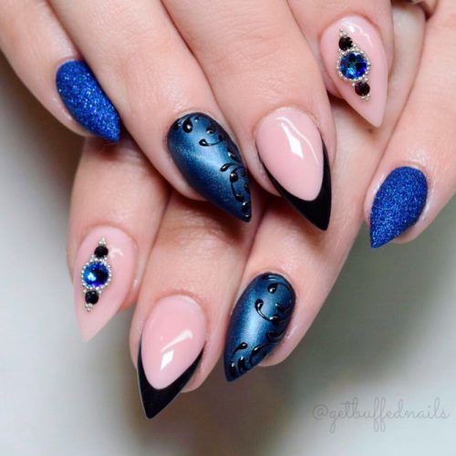 44 Stunning Designs For Stiletto Nails For A Daring New Look