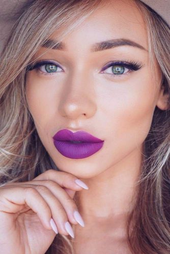 Amazing Purple Lipstick Makeup Ideas picture 2