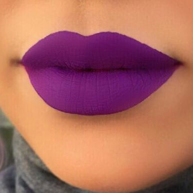 Matte Purple Lipstick Shades