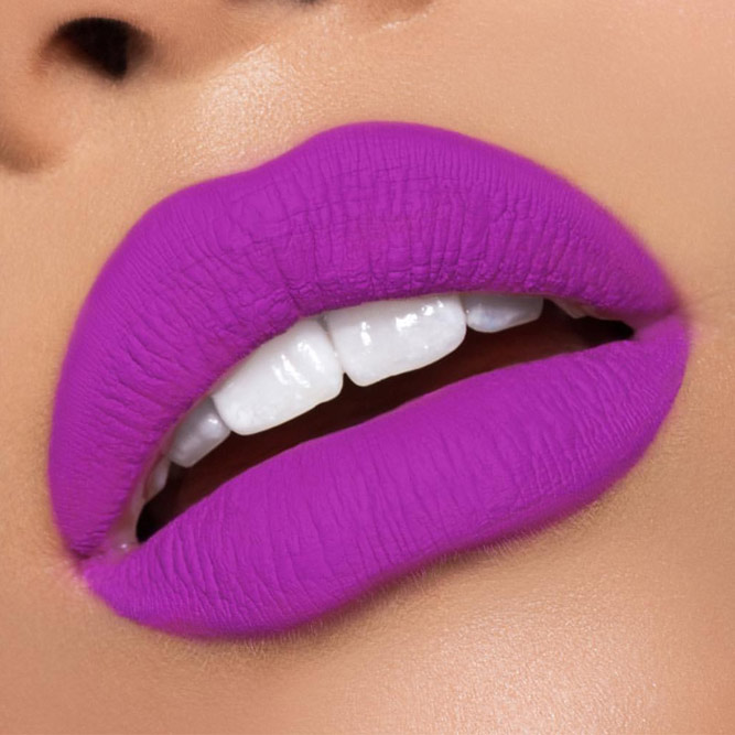 Matte Purple Lipstick Shades