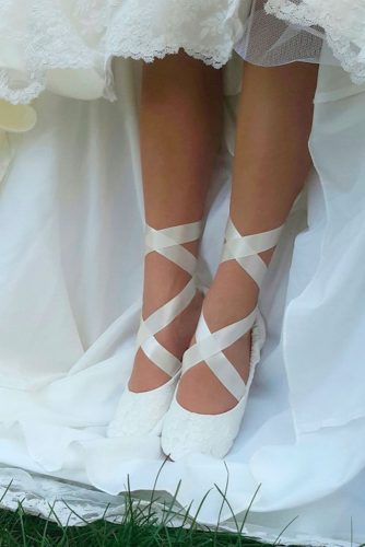 Wedding Ballerina Style Shoes picture 3