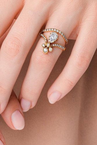 Beautiful Rose Gold Engagement Ring 