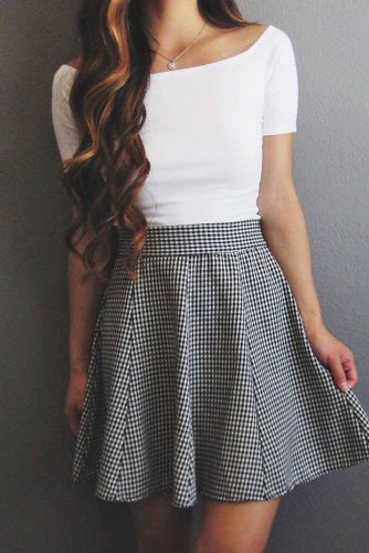 Back to School Outfit Ideas with Skirts picture 2