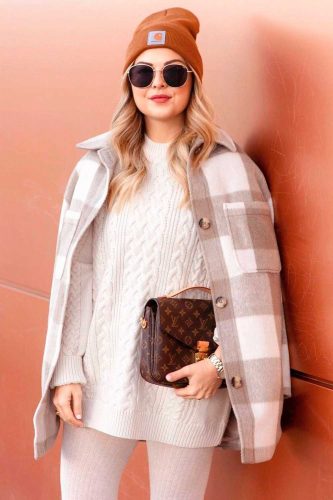 Cozy but Fashionable School Outfits With Sweaters