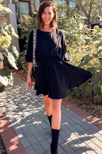 School Look With Dresses