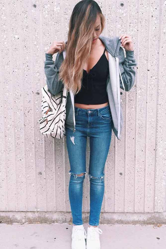New Comfy Back to School Outfit Ideas picture 6