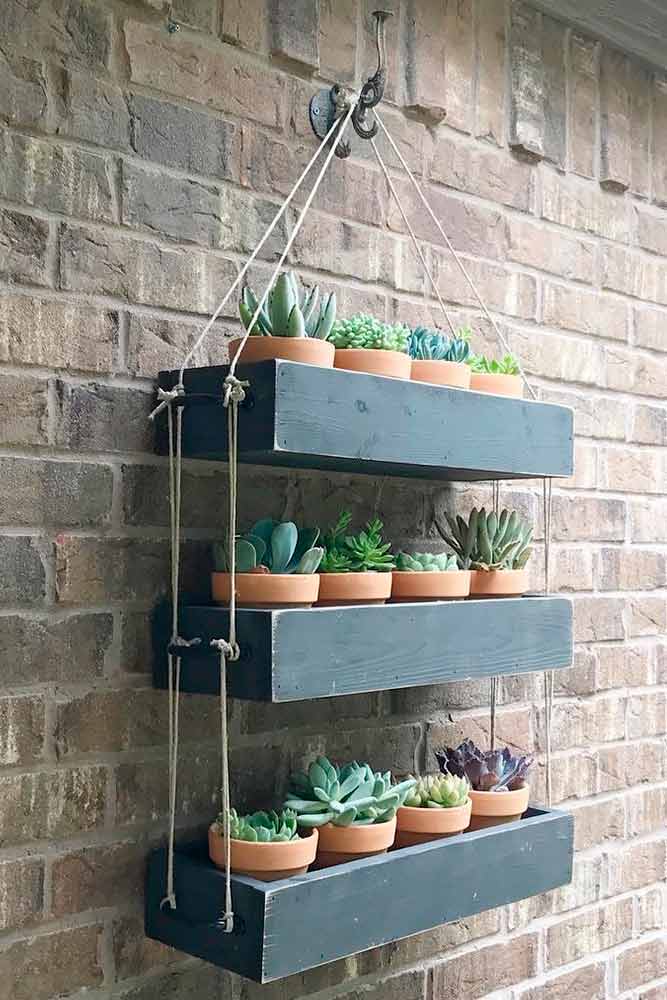 Rustic Shelves as Wall Decorating picture 2