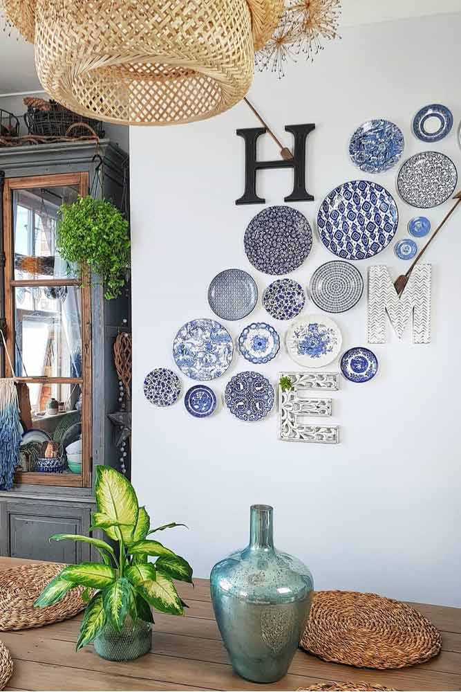 Painted Plates For Wall Decor #plates #bohodecor