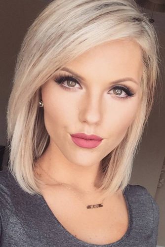 36 Graceful Looks for Medium Bob Hairstyles