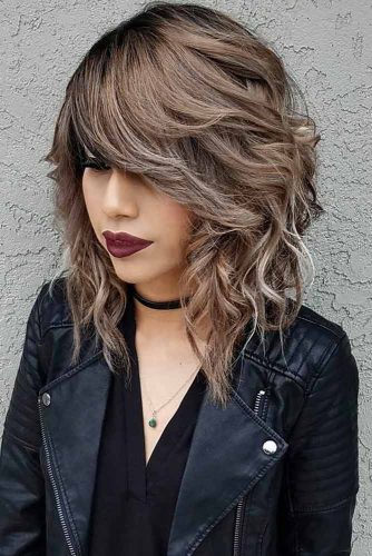 36 Ideas For Medium Length Hairstyles With Bangs