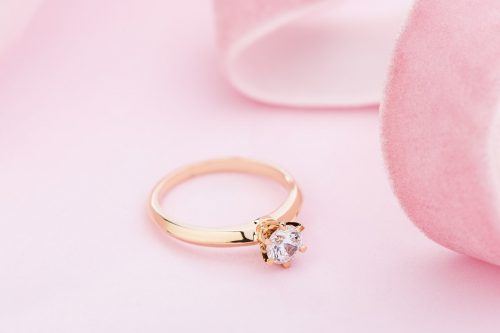 Beautiful Rose Gold Engagement Rings