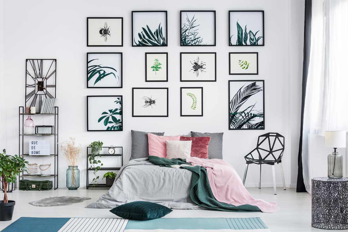 creative bedroom wall decor ideas