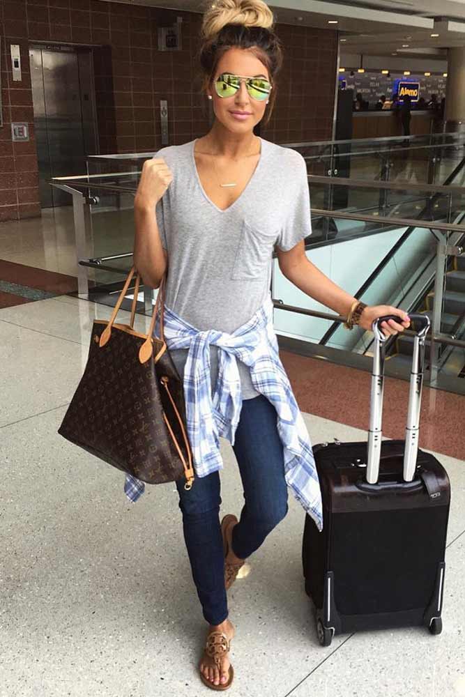 The Perfect Airplane Outfit — On The Styled Side